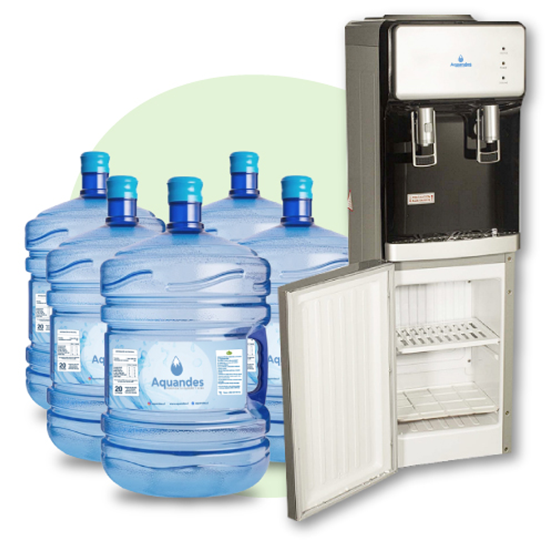 Kit inicial frio-caliente compresor frigobar 20L X5 2