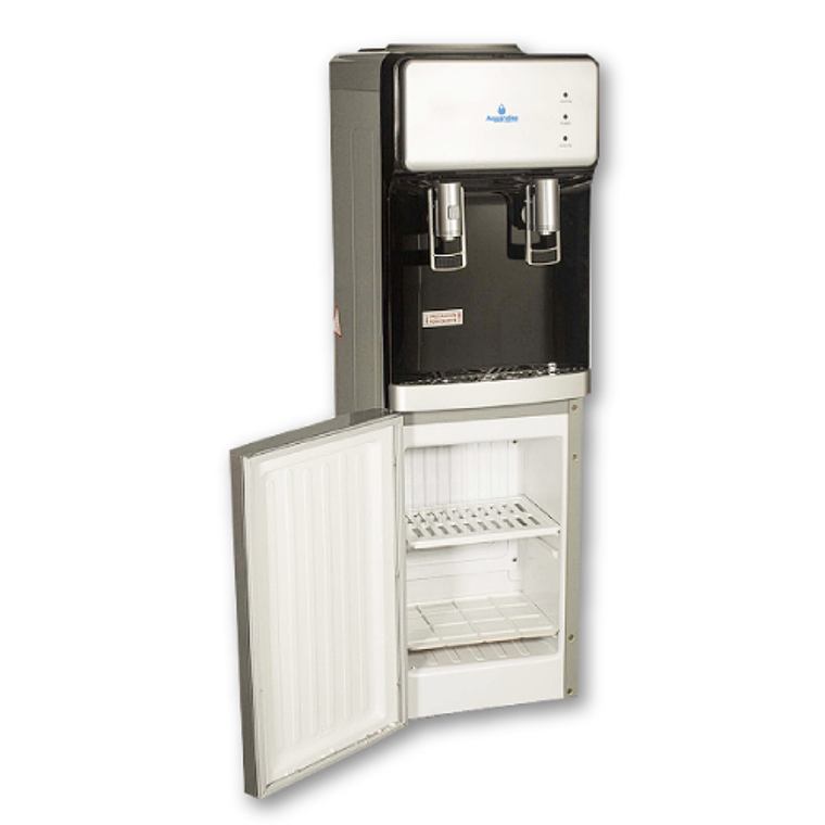 Dispensador friocalor con frigobar compresor pedestal 1