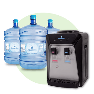 Kit inicial frio-calor sobremesa black 20L X3