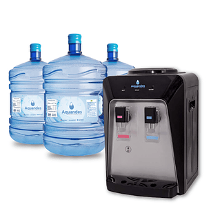 Kit inicial frio-calor sobremesa black 20L X3