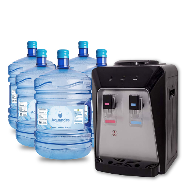 Kit inicial frio-calor sobremesa black 20L X5 1