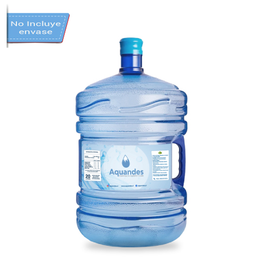 Recarga de agua purificada para bidones de 12 litros