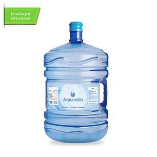 Bidón inicial agua purificada 20 litros con manilla