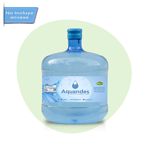 Recarga agua purificada 12 litros bidón con manilla