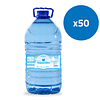 Pack 50 bidones 10 litros agua purificada