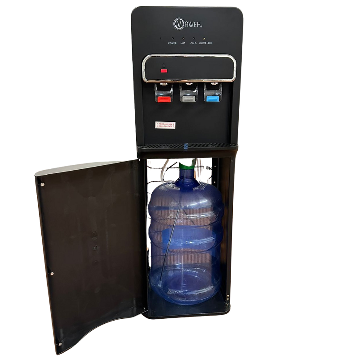 Dispensador bidón oculto black mate de compresor 1