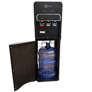 Dispensador bidón oculto black mate de compresor