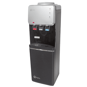 Dispensador friocalor compresor con frigobar de 3 llaves