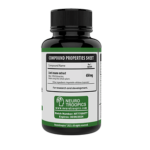 Melena de león 650mg (90 cápsulas)