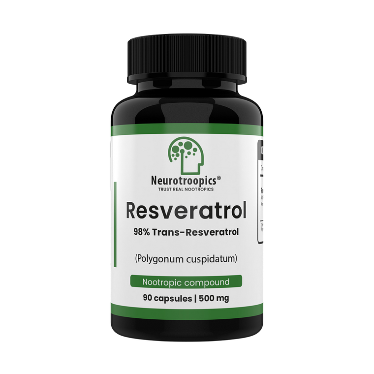 Trans-Resveratrol 500mg (90 cápsulas) 1
