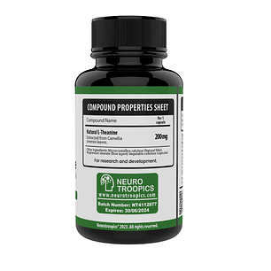 L-teanina 200mg (90 cápsulas)
