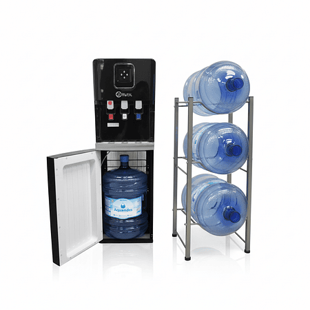 Plan mensual dispensador bidón oculto 20L X9