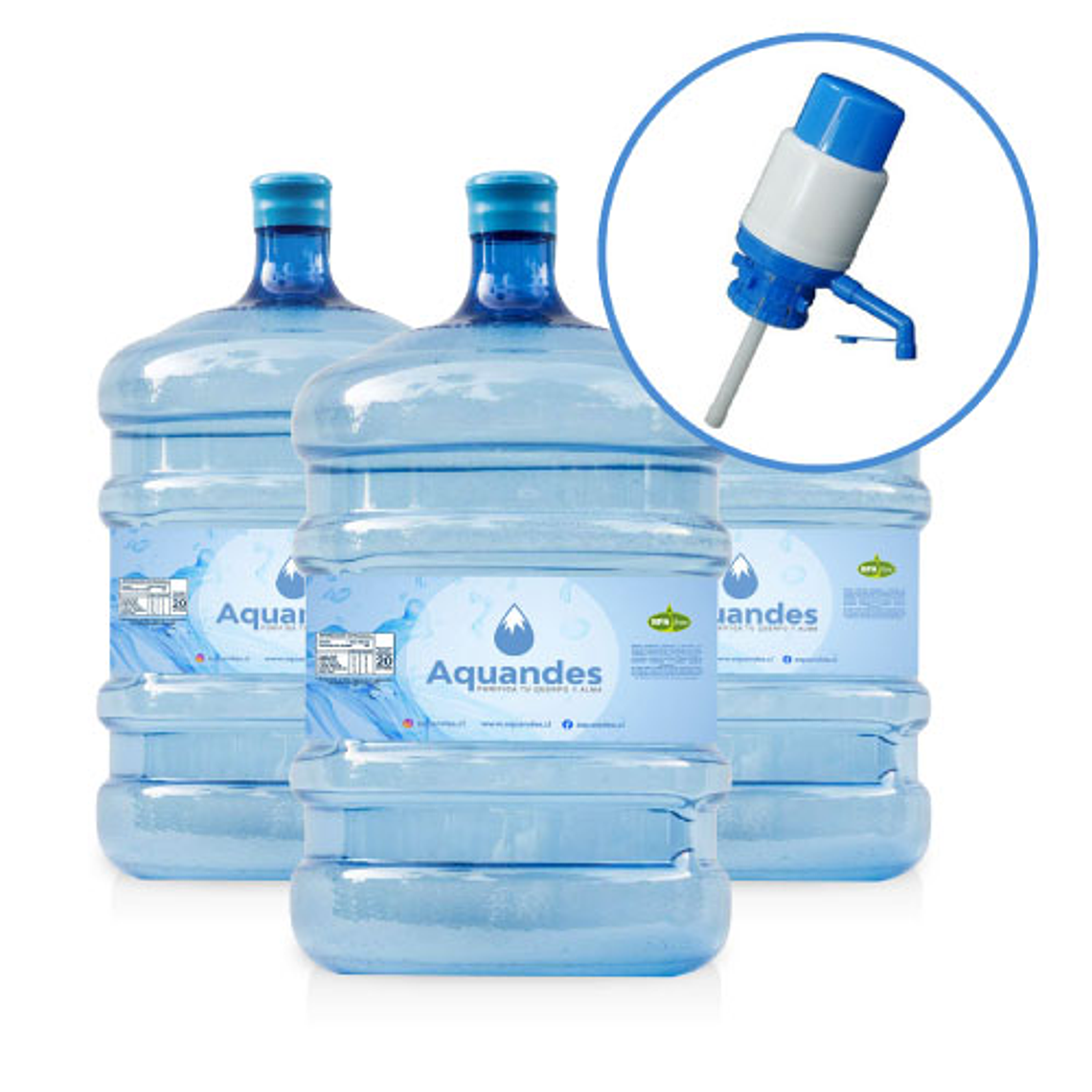 Kit inicial bomba manual 20L X3 1