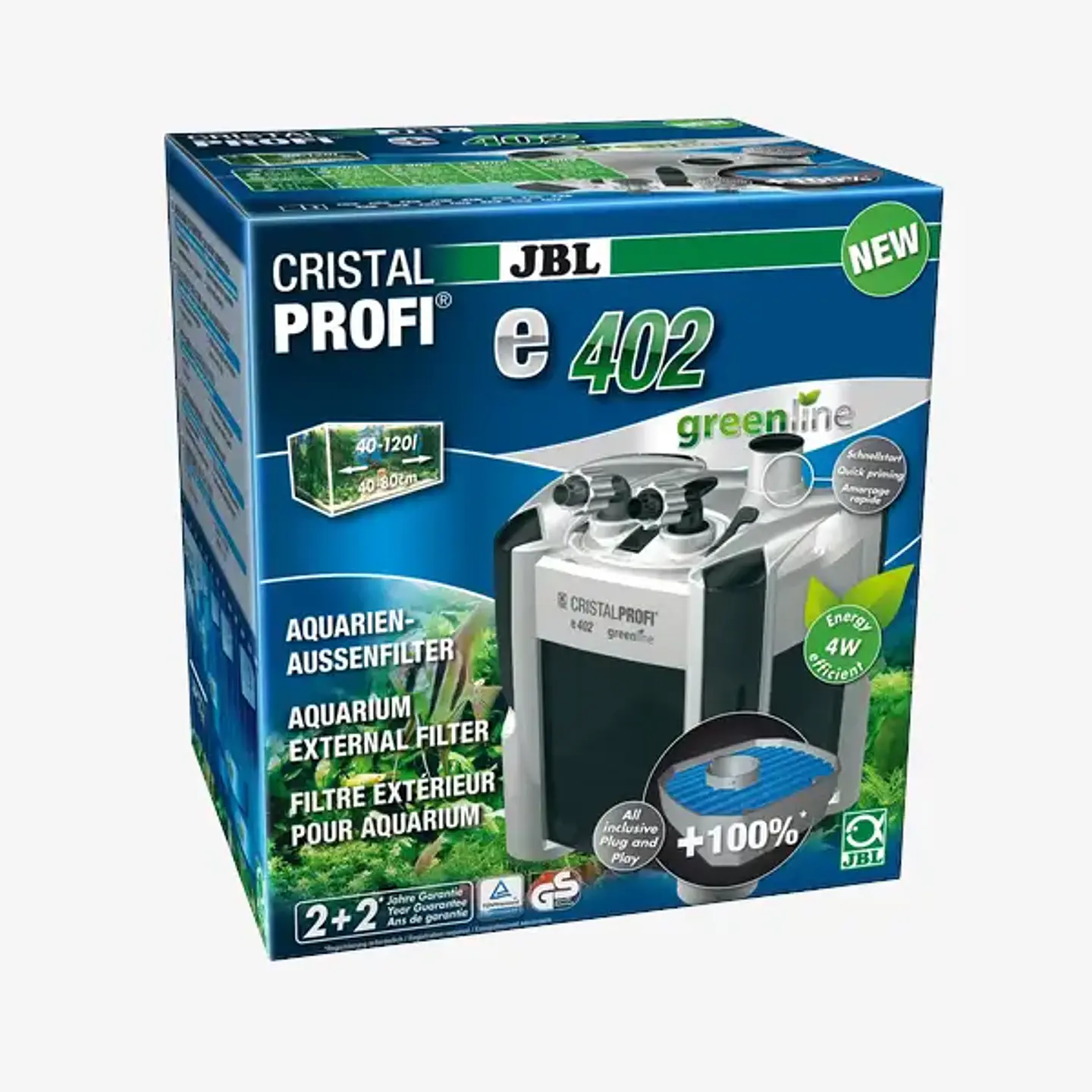 JBL CristalProfi e402 – Filtro Externo para Aquários 1
