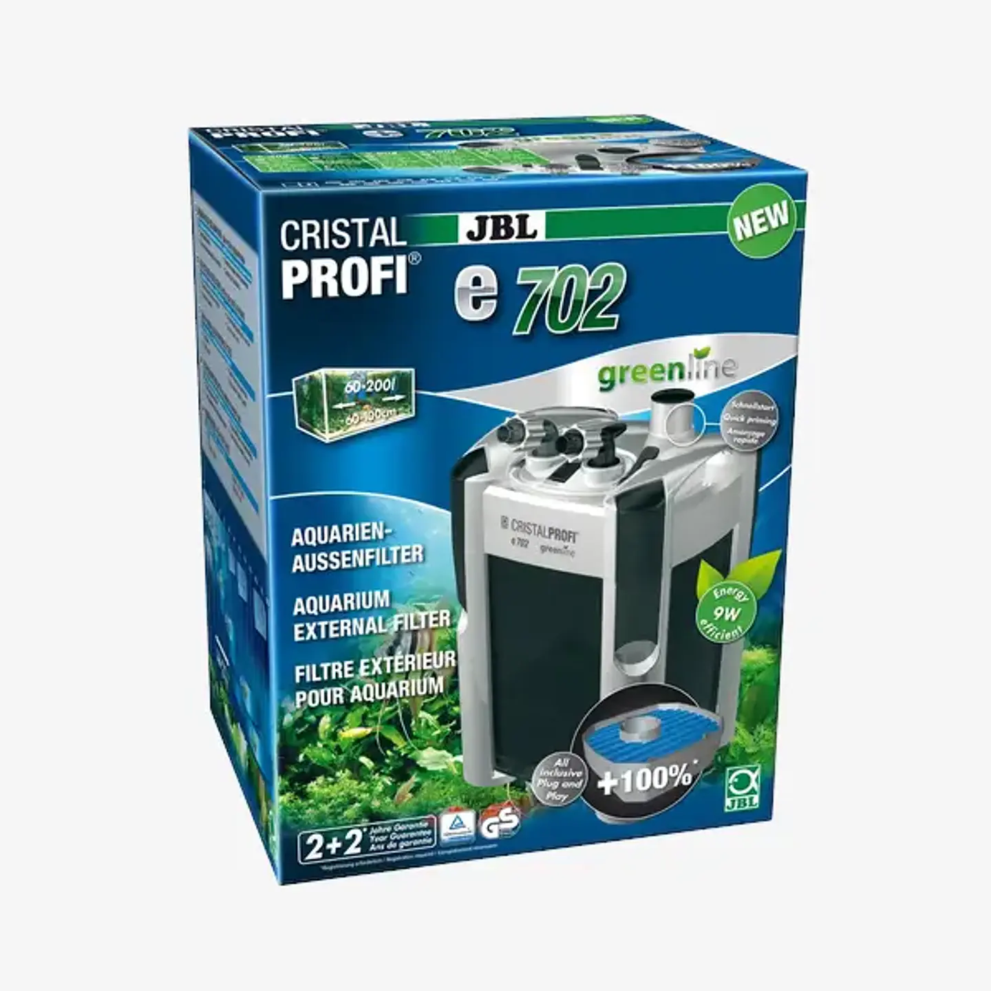 JBL CristalProfi e702 – Filtro Externo para Aquários 1