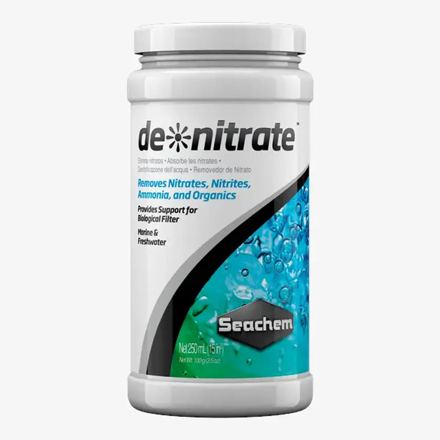 Seachem de*nitrate 250ml | Meio Filtrante Desnitrificante 1