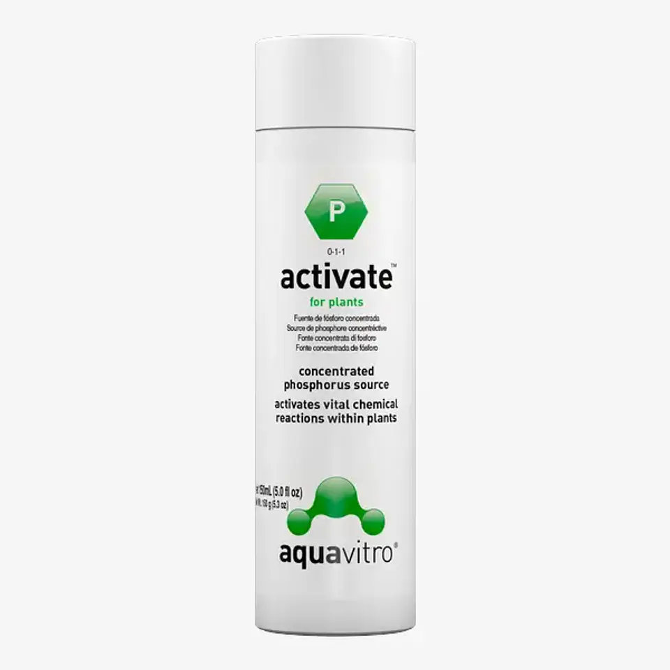 Aquavitro Activate 150ml | Fósforo para Plantas Aquáticas 1