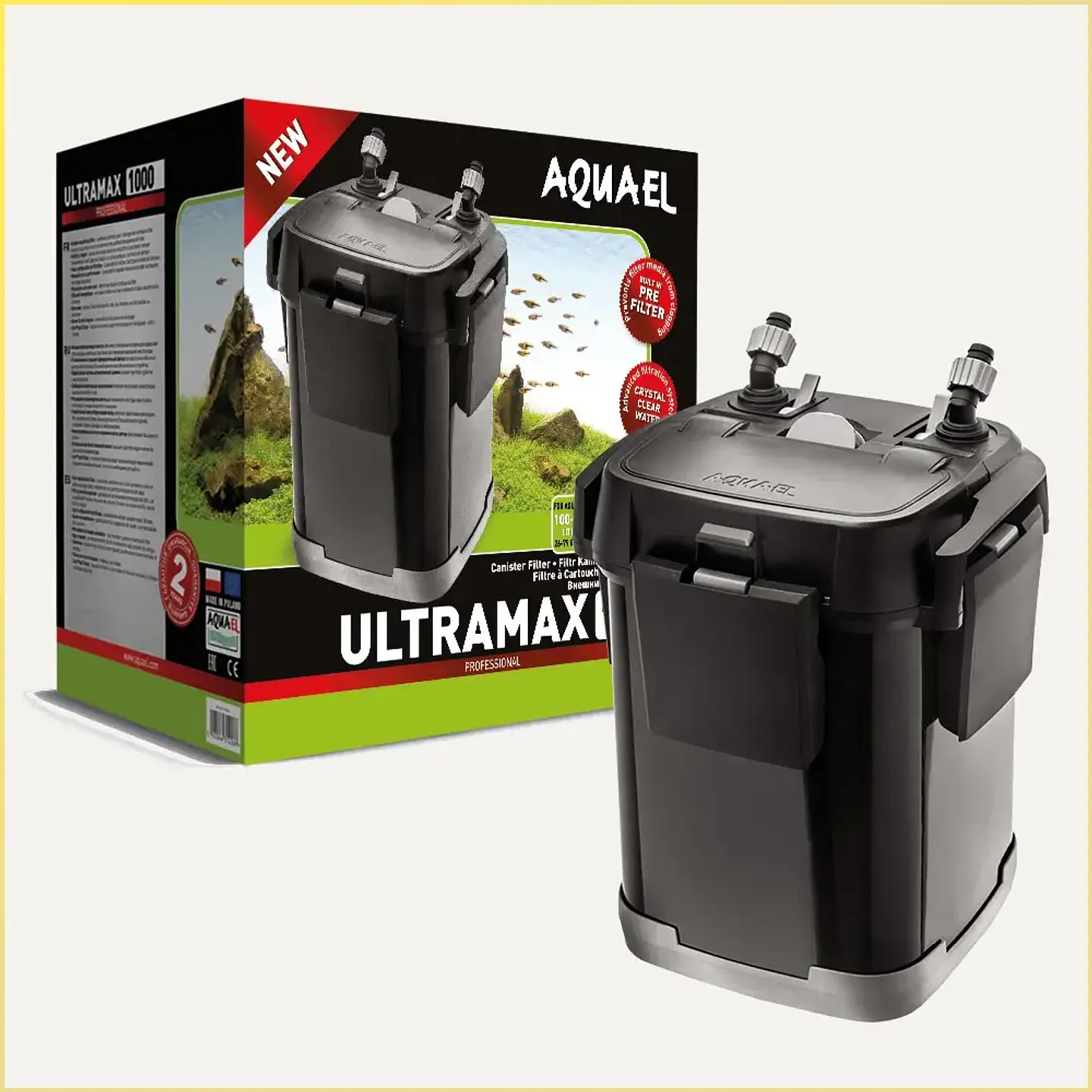 Aquael Ultramax 1000 | Filtro Externo para Aquário 1