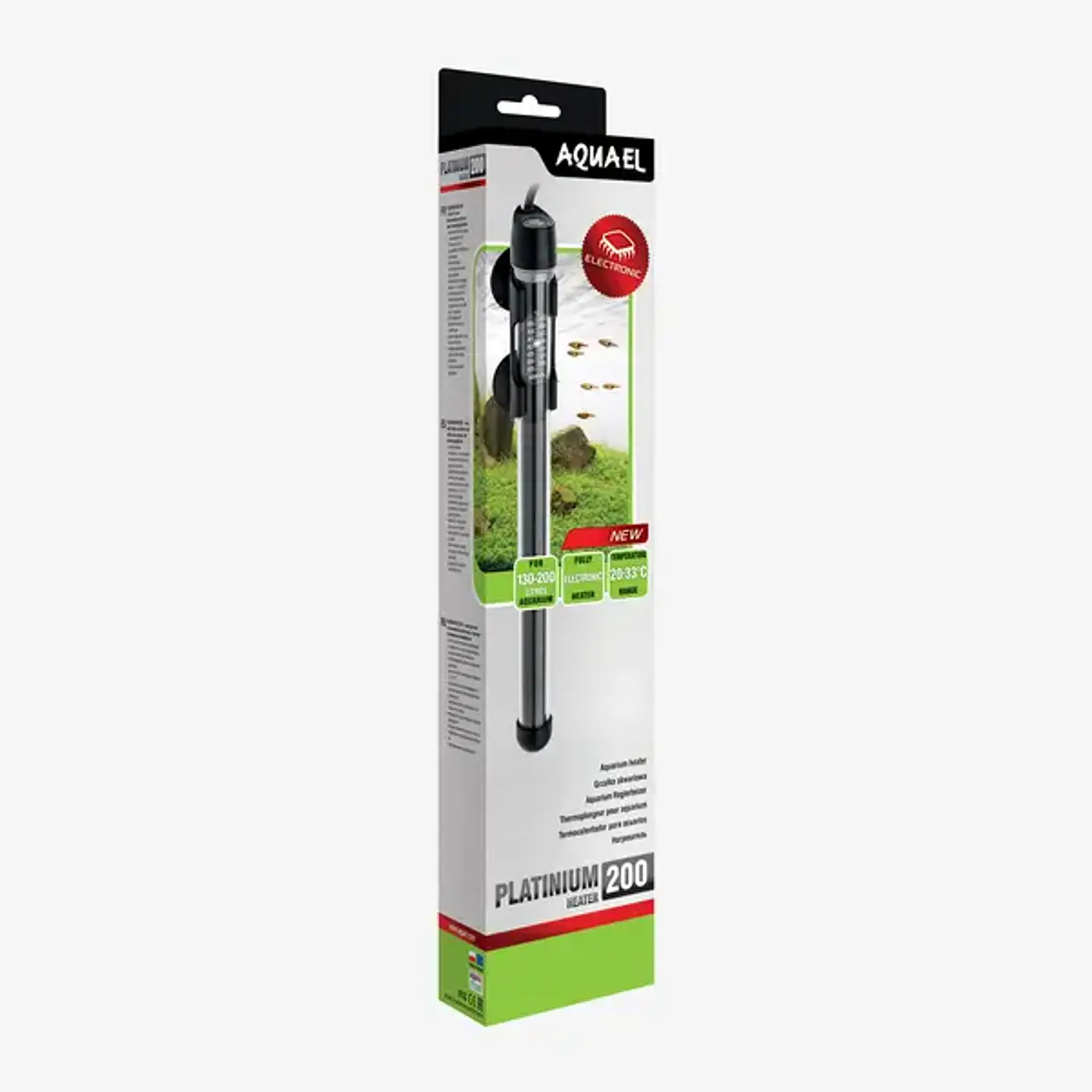 Aquael Platinium Heater | Aquecedor Eletrónico Aquário 3