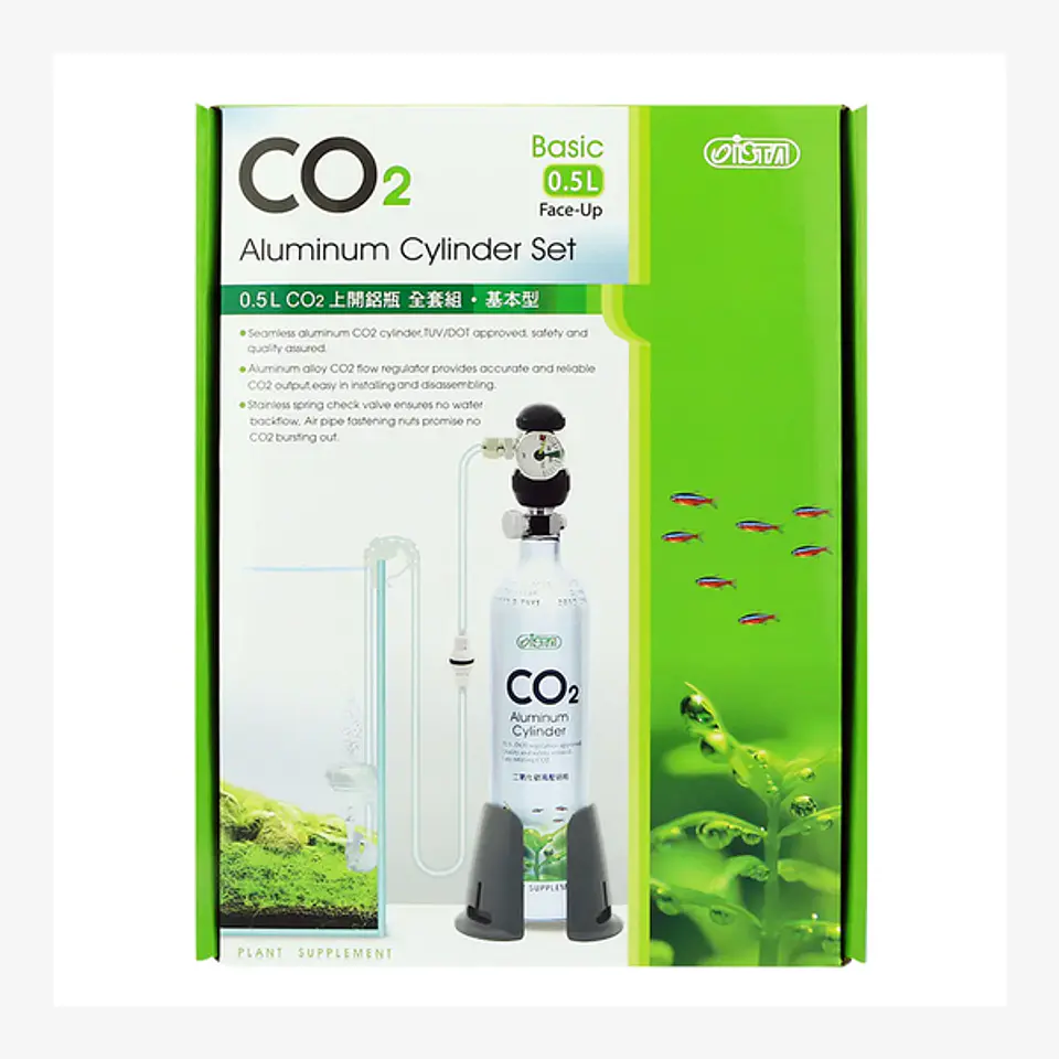 Kit CO₂ ISTA 0,5L | Sistema CO₂ para Aquário Plantado 2