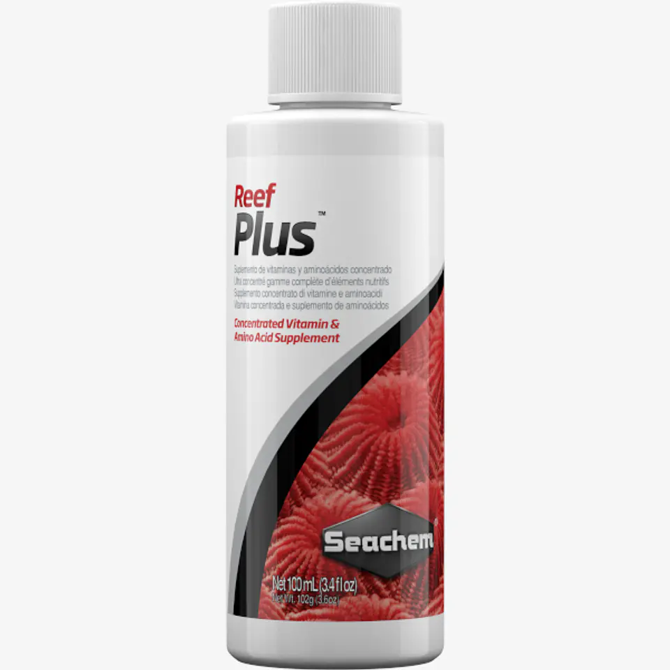 Seachem Reef Plus | Vitaminas e Aminoácidos para Recife 1
