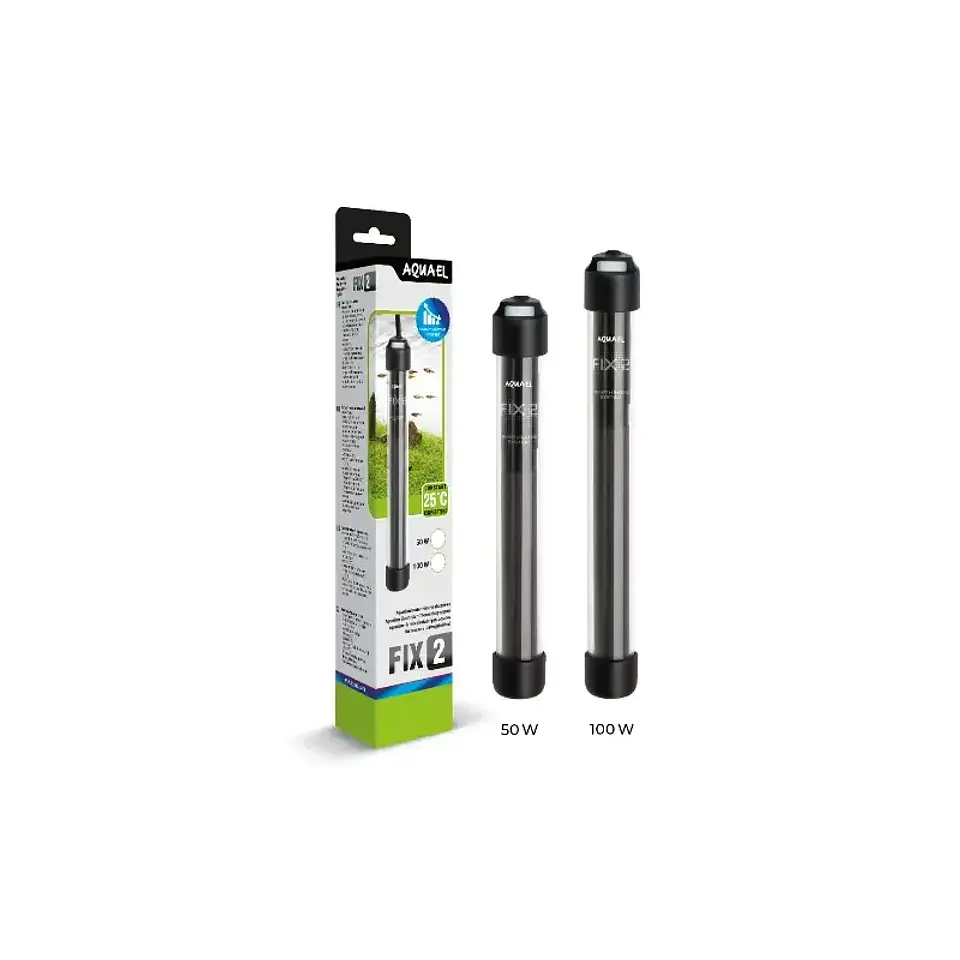 AquaEL FIX 2 50W | Aquecedor Eletrónico Aquário 1