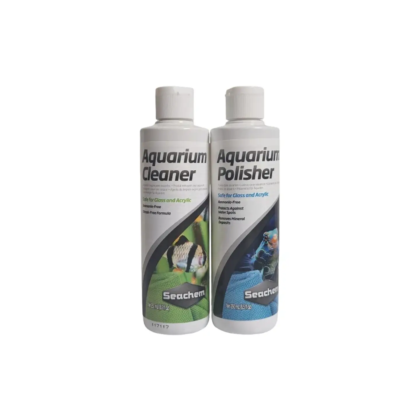 Seachem Aquarium Cleaner e Aquarium Polisher 1