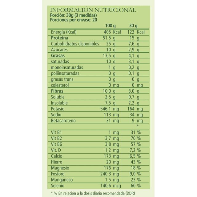 Green Protein Tropical Balance 600 g