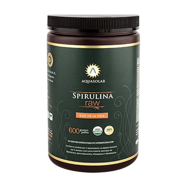 Plan Spirulina Raw