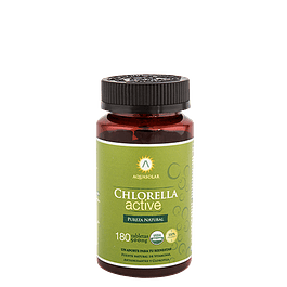 Chlorella Active 180 tabletas 100% Orgánicas
