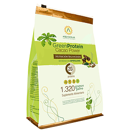 Green Protein Cacao Power 1.320g- lote GP20211102