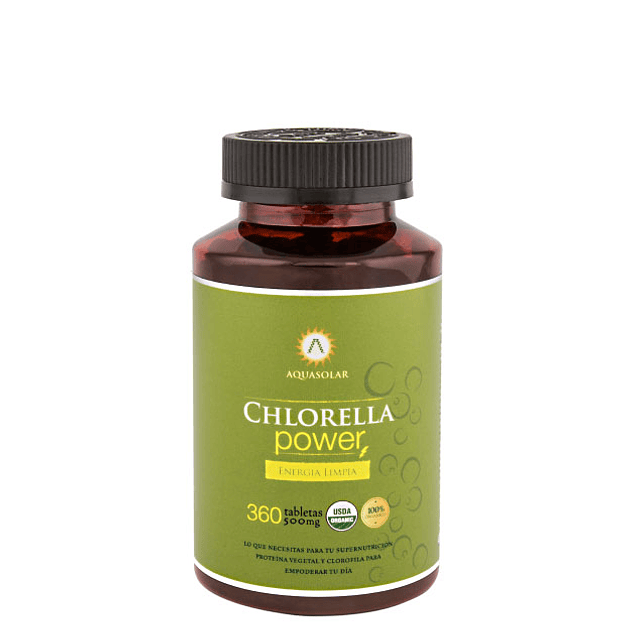 Chlorella Power 360 tabletas Orgánicas