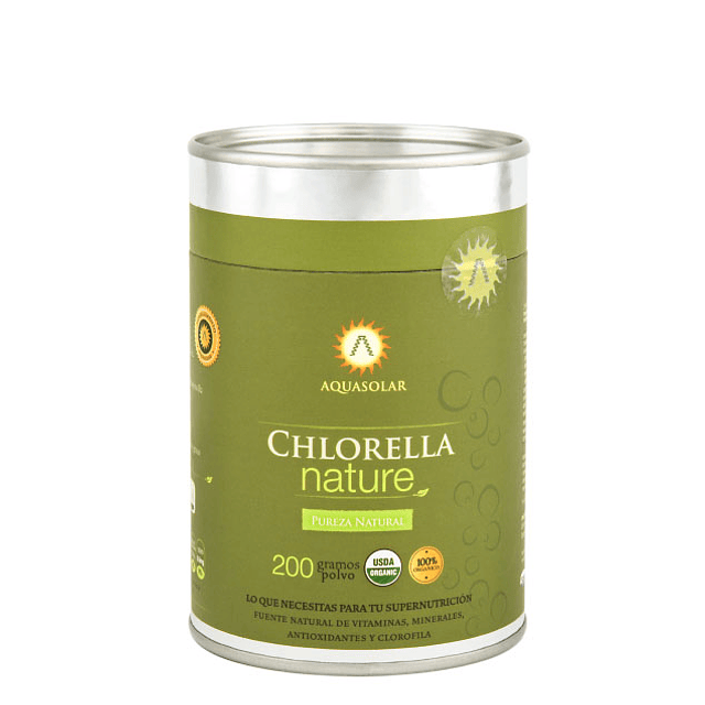 Chlorella Nature 200 g polvo Orgánico