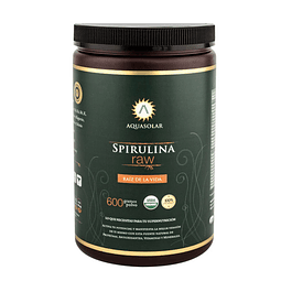 Spirulina Raw 600 g polvo Orgánico