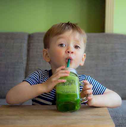 El consumo de Spirulina en niños