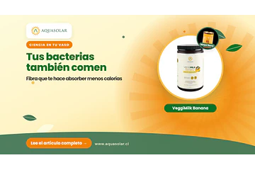 Tus bacterias también comen: fibra que te hace absorber menos calorías 🍌