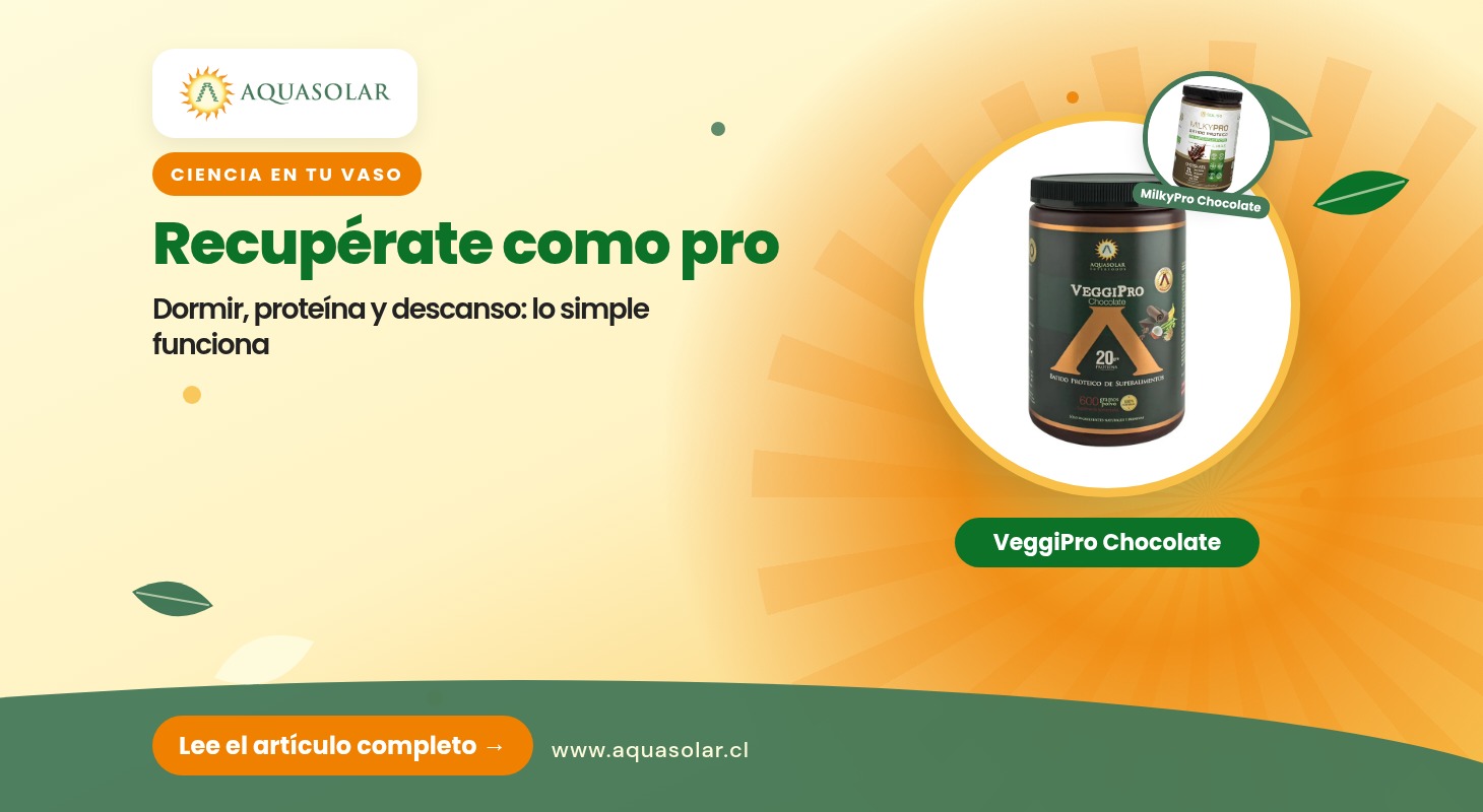 Recupérate como pro: el secreto está en lo simple