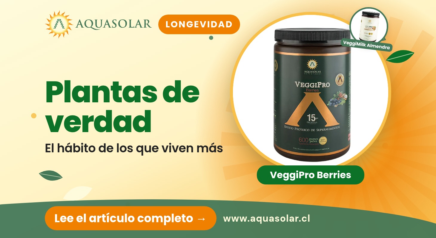 Plantas de verdad: el hábito de los que viven más