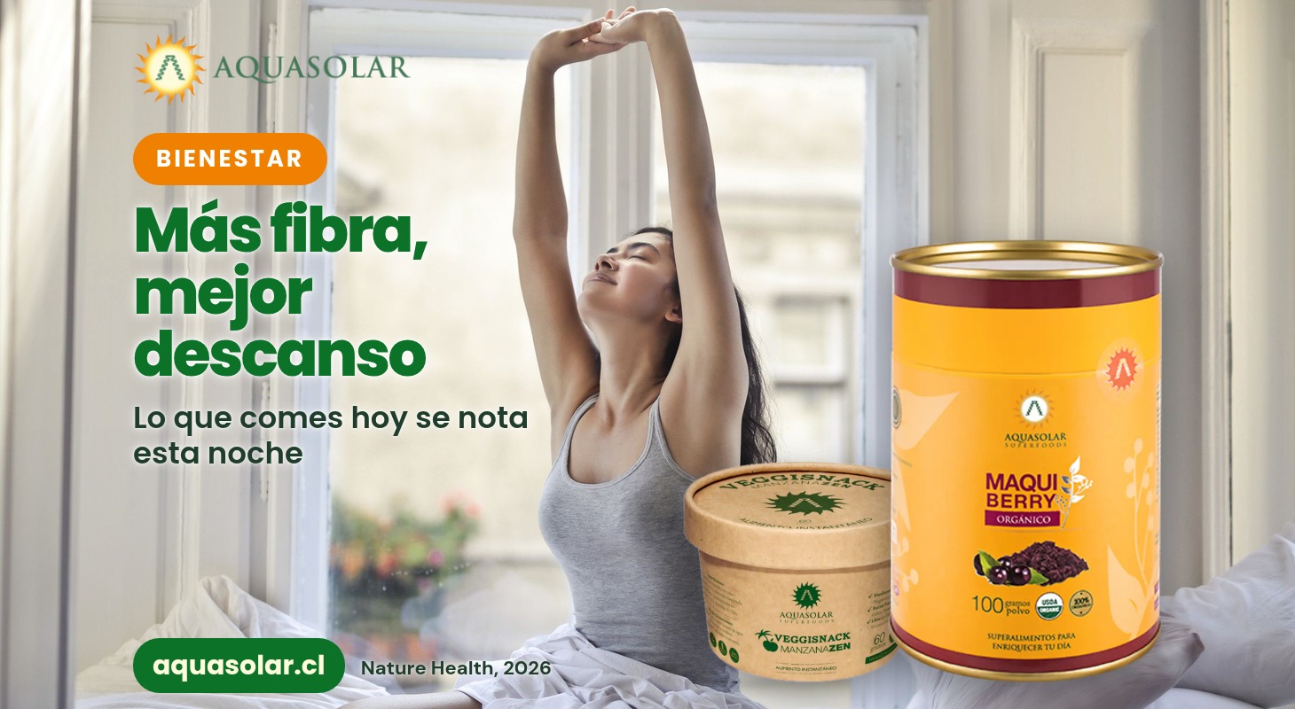 Más fibra de día, mejor descanso de noche