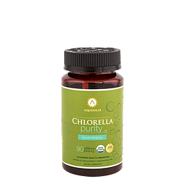 Chlorella Purity 90 tabletas 100% Orgánicas