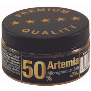 Artêmia Microgranulada 50% 45g / 1,58oz