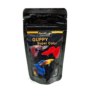 Discusfood - Guppy Super Color 80g