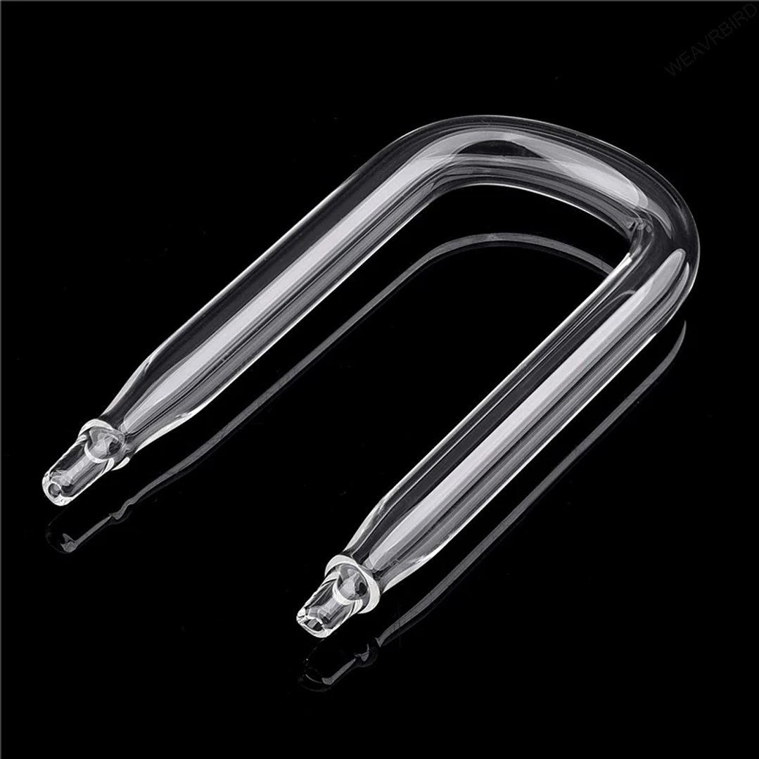 Tubo U em vidro para CO2 ou Ar. 2