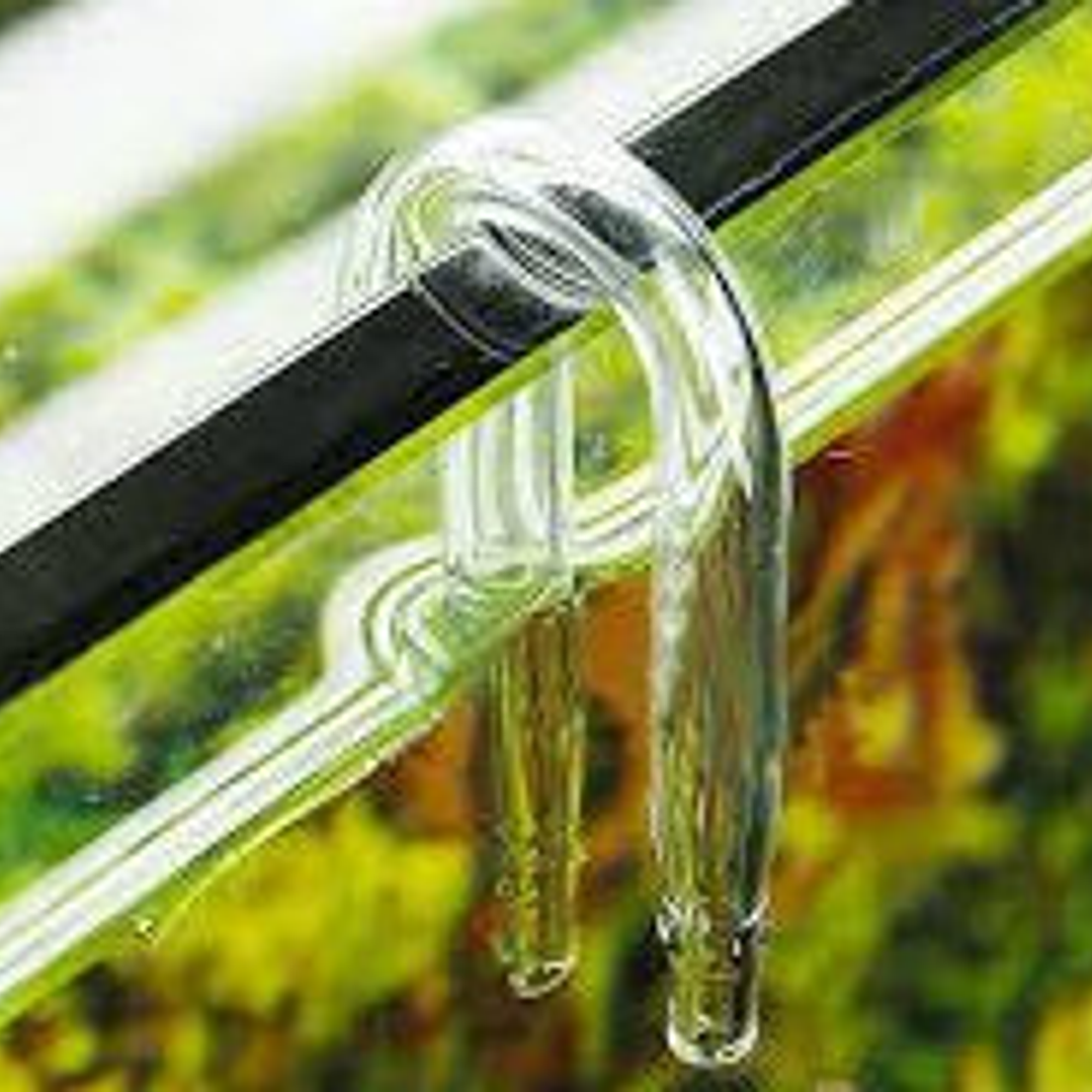 Tubo U em vidro para CO2 ou Ar. 3