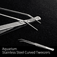Pinça Curva WeekAqua 25cm - Thumbnail 3