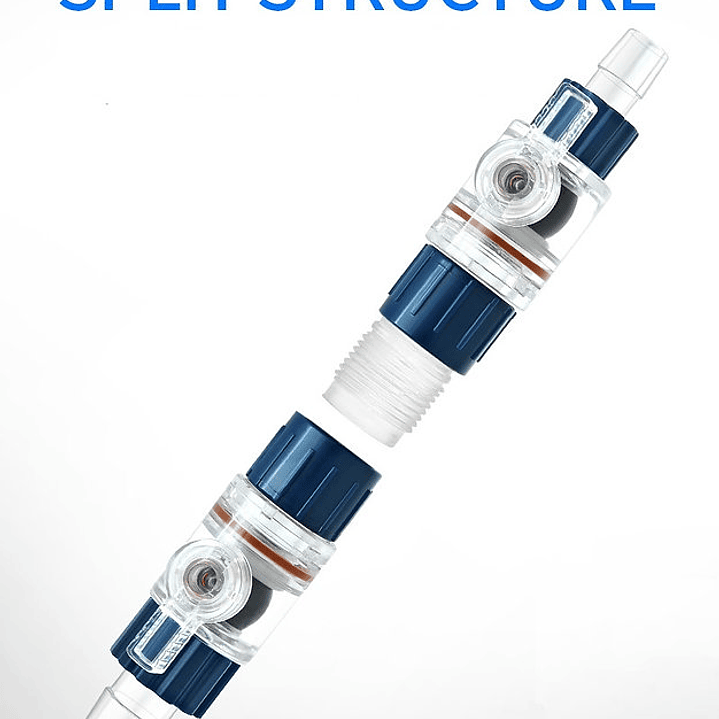 WeekAqua Válvula dupla de conexão rápida 20/26mm 3