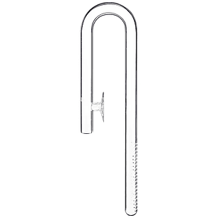 Lily Pipe Inflow em Vidro- Simples