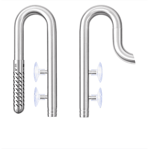 WeekAqua Lily Pipe inox 8/12mm - 15cm (alt.)