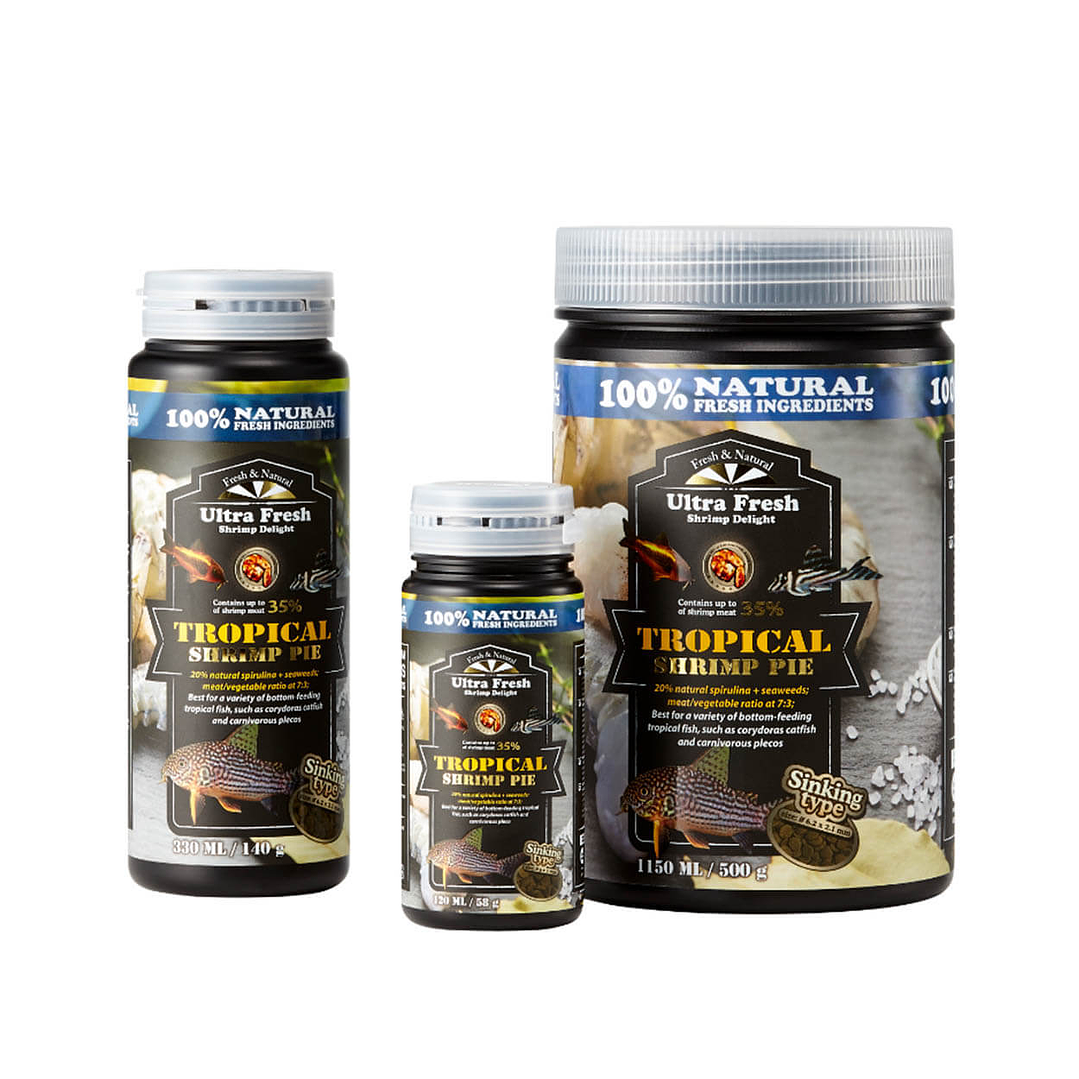 AZOO Tropical Shrimp Pie - Corydoras 1