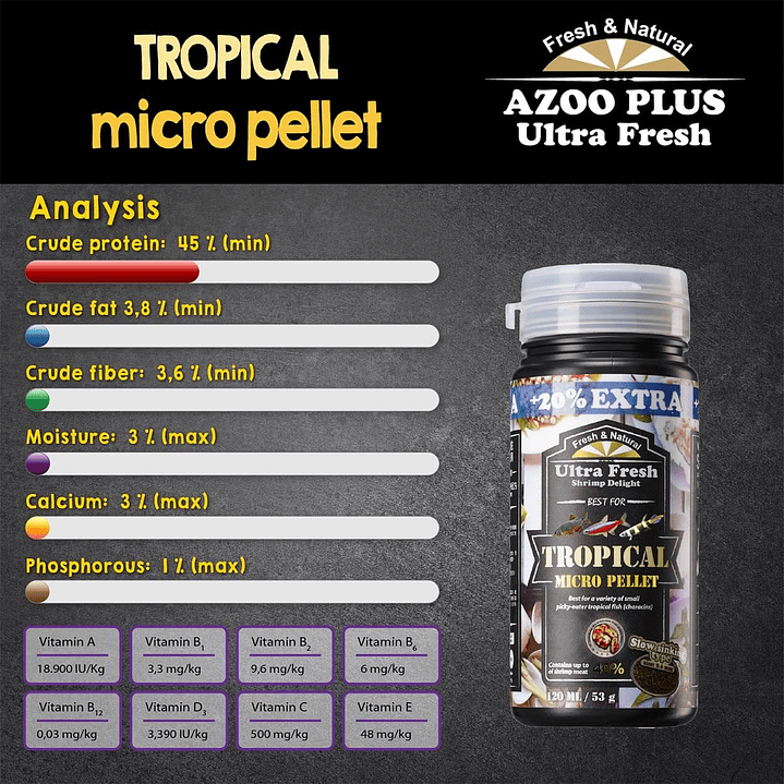 AZOO Tropical Micro Pellet 4